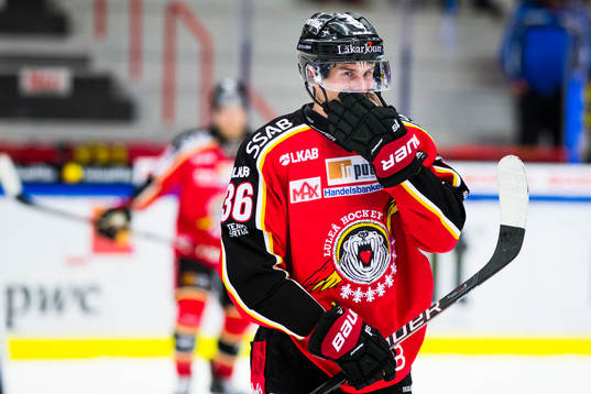 Luleås Emil Larsson deppar