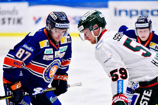 Växjös Robert Rosén och Frölundas Simon Hjalmarsson