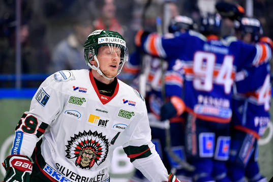 Frölundas Simon Hjalmarsson deppar