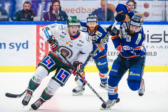 Frölundas Matt Donovan och Växjös Linus Fröberg