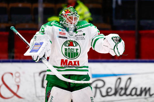 Rögles målvakt Emil Kruse