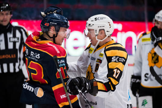 Djurgårdens Tom Nilsson och Skellefteås Pär Lindholm