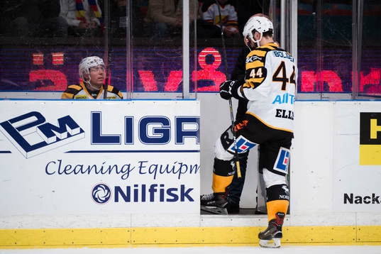 Skellefteås Pär Lindholm och Morgan Ellis i