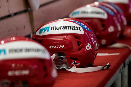 Moras hjälm i ishockeymatchen i SHL mellan Mora och Örebro