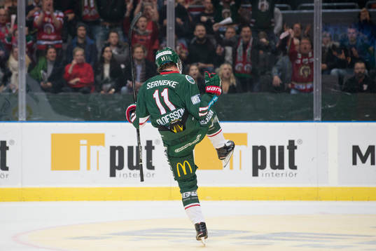 Frölundas Victor Olofsson jublar