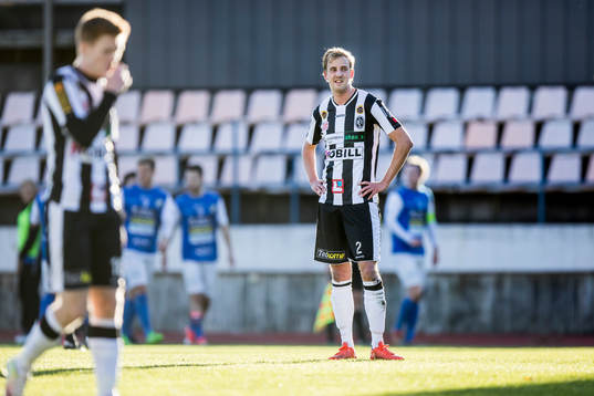 Landskronas Viktor Svensson deppar