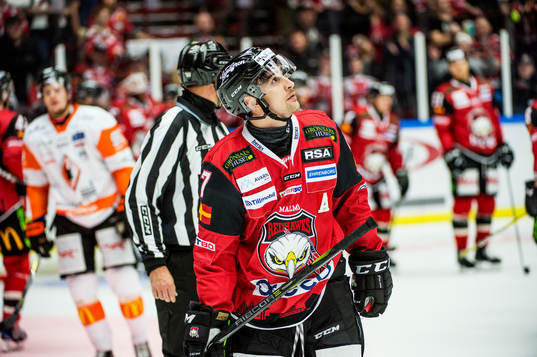 Malmö Redhawks Nils Andersson deppar