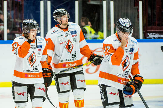Karlskronas Filip Cruseman, Emil Larsson och Joel Kellman