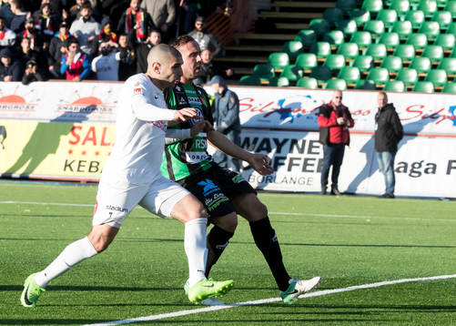 Dalkurds Rawez Lawan  i fotbollsmatchen i superettan mellan