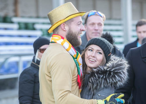 Dalkurds spelare jublar