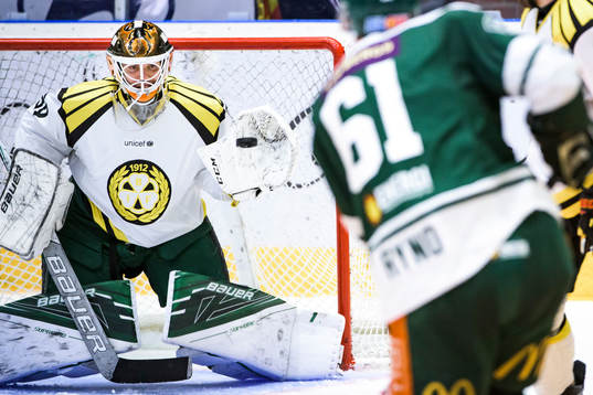 Brynäs målvakt Linus Fernström