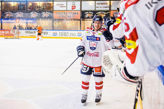David Morley celebrates
