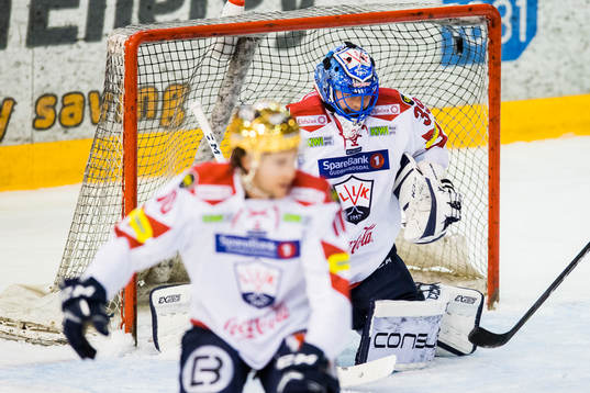 Goaltender Nils Erik Christoffer Bengtsberg of Lillehammer