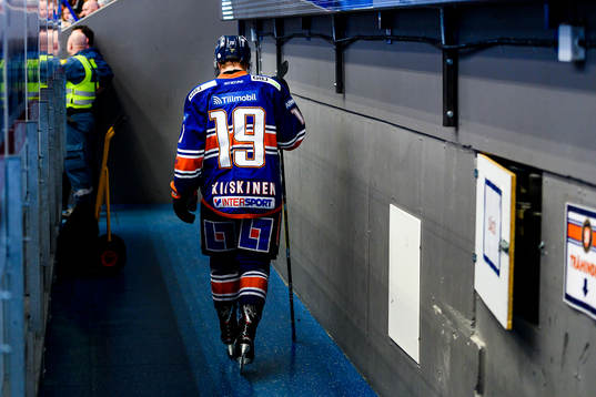 Växjös Tuomas Kiiskinen kliver av före förlägningen