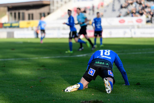 Halmstads Gabriel Gudmundsson deppar