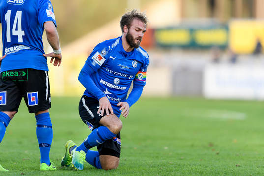 Halmstads Jesper Westerberg deppar