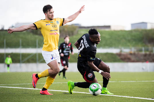 Lunds Gustav Hillstedt och Trollhättans Charles Ikenna Kean