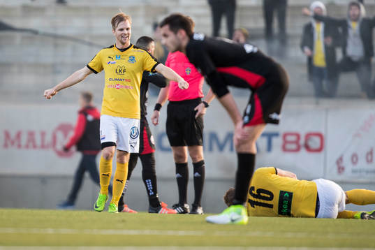 Lunds Victor Wernersson jublar