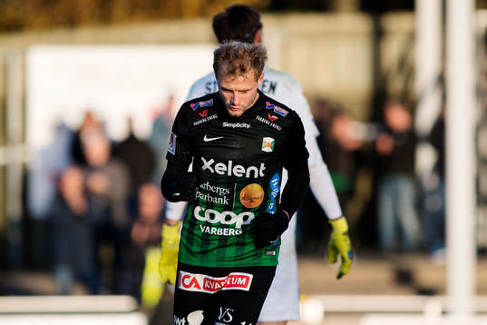 Varbergs Jakob Olsson jublar