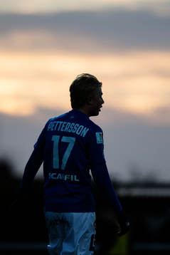 Åtvidabergs Adrian Petersson deppar