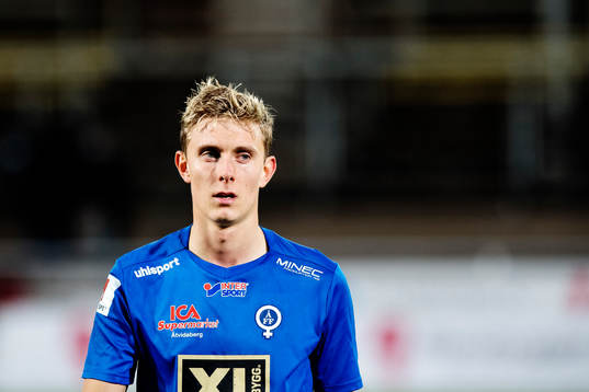 Åtvidabergs Lucas Öhrn deppar