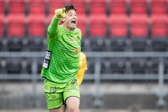 Elfsborgs målvakt Kevin Stuhr Ellegaard