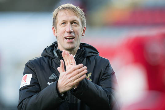 Östersunds tränare Graham Potter tackar publiken