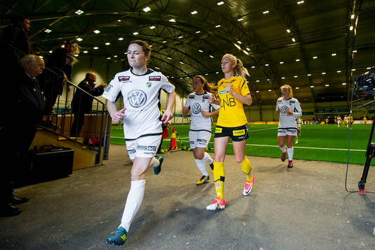 Anja Sønstevold of LSK Kvinner at half time