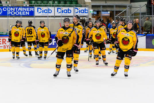 Luleås spelare jublar