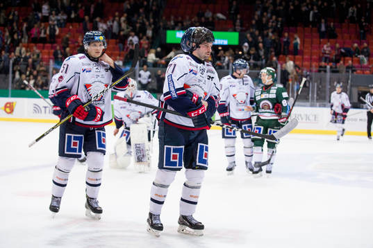 Linköpings Kristian Näkyvä och Daniel Olsson Trkulja