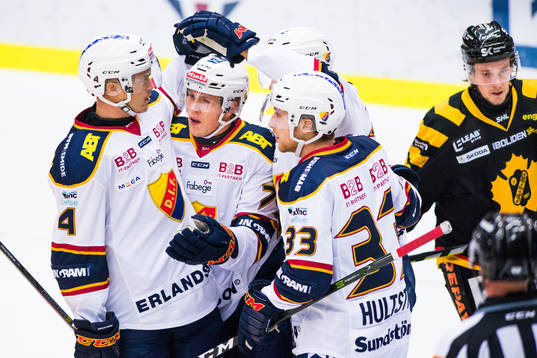 Djurgårdens Marcus Högström, Patrik Lundh och Linus