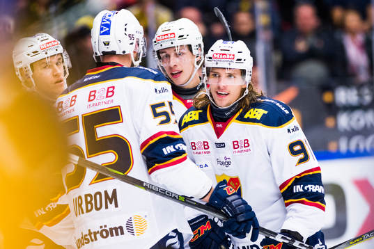Djurgårdens Axel Jonsson Fjällby jublar
