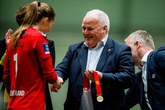 Terje Svendsen, president of the Norwegian Football