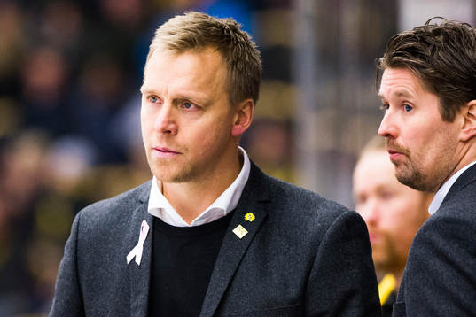 Skellefteås assisterande tränare Bert Robertsson och