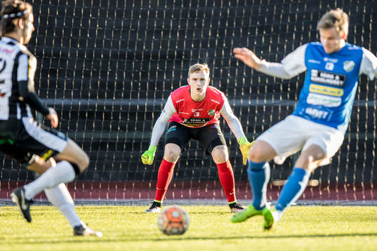 Oddevolds målvakt Robin Gustafsson
