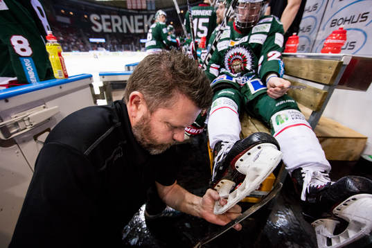 Frölundas materialförvaltare Håkan Olofsson byter