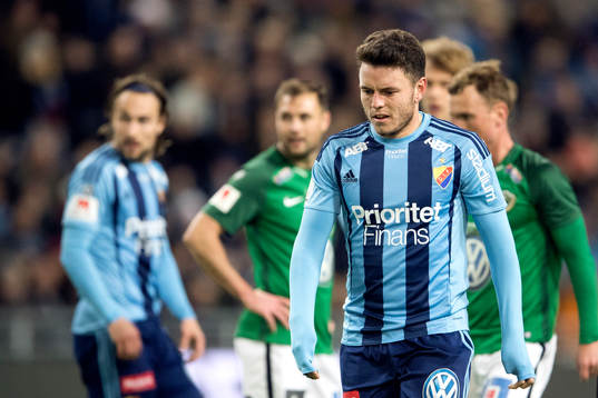 Djurgårdens Kerim Mrabti deppar