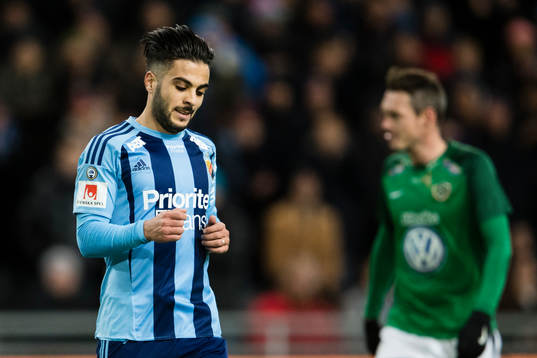 Djurgårdens Othman El Kabir deppar