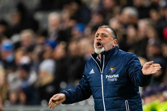Djurgårdens tränare Özcan Melkemichel