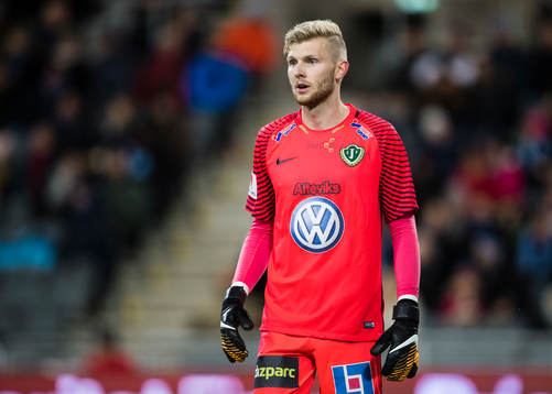 Jönköpings målvakt Anton Cajtoft