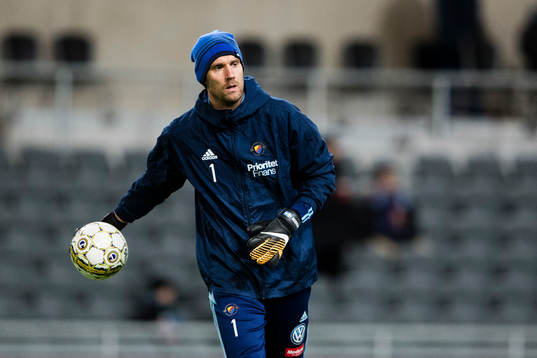 Djurgårdens målvakt Andreas Isaksson