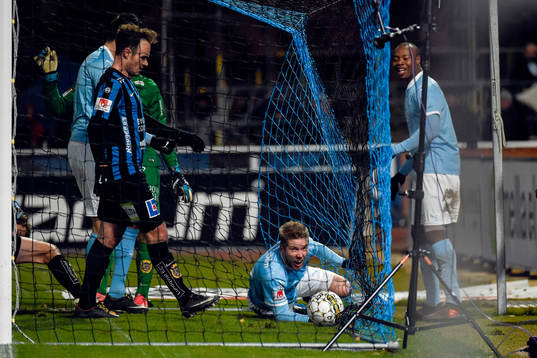Malmö FFs Anton Tinnerholm jublar