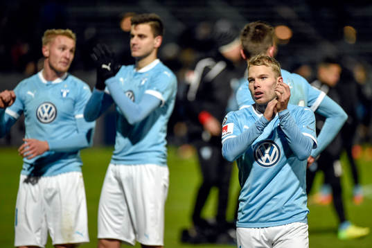 Malmö FFs Oscar Lewicki jublar