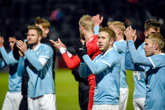 Malmö FFs Anton Tinnerholm jublar