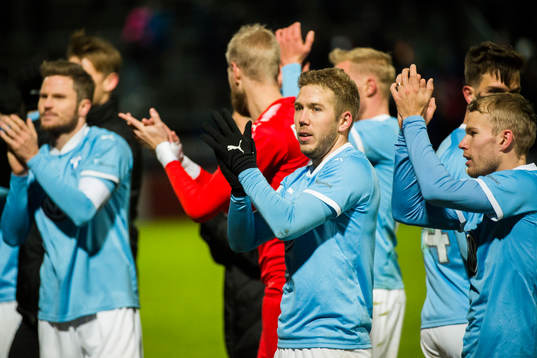 Malmö FFs Anton Tinnerholm jublar