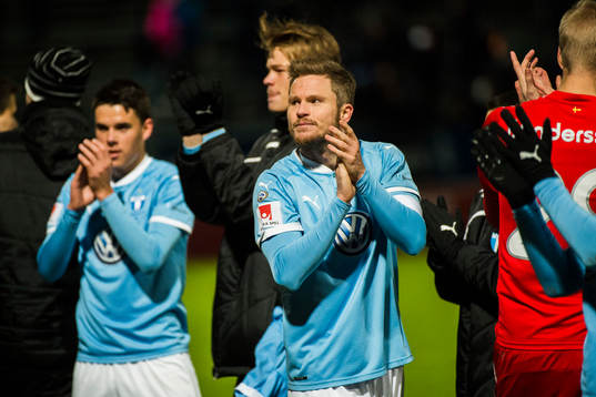 Malmö FFs Lasse Nielsen jublar