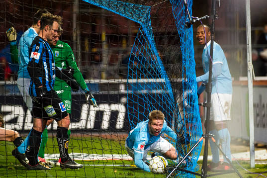 Malmö FFs Anton Tinnerholm jublar