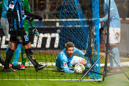 Malmö FFs Anton Tinnerholm jublar