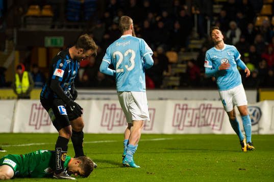 Malmö FFs Jo Inge Berget jublar