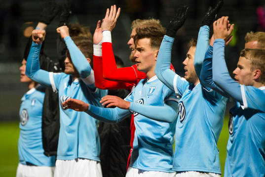 Malmö FFs Pavle Vagic tackar publiken